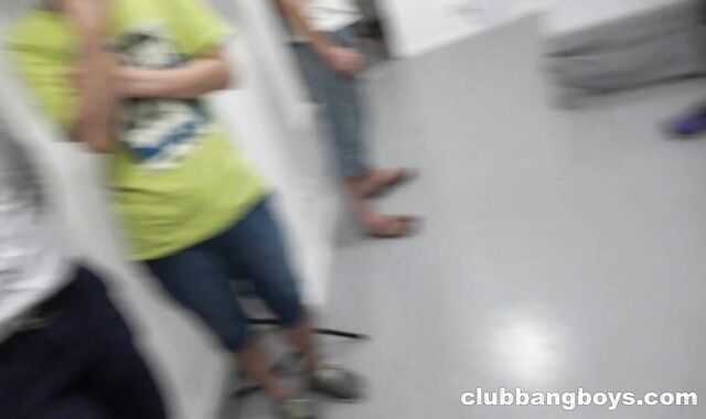 ClubBangBoys: Tough forearm-job in company with faggot