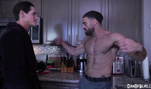 ManUpFilms - Super super-hot homosexual Ricky Larkin rushes raunchy boning