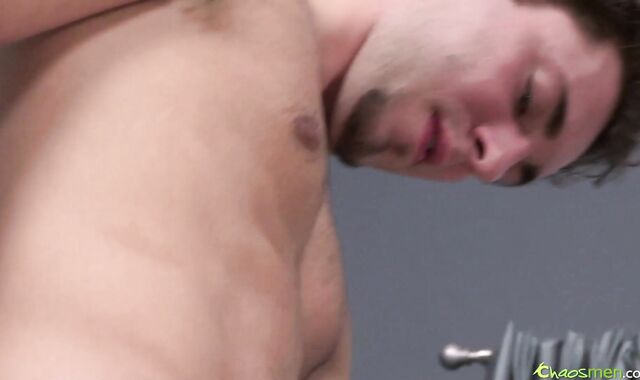 ChaosMen - Tattooed caucasian dark-haired receives smashed rough