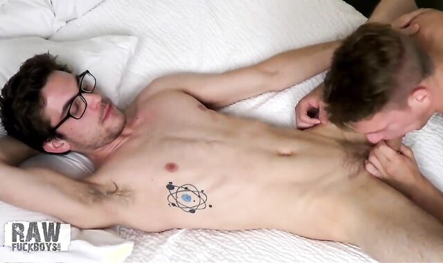 RawFuckBoys - Alec Shea amongst Zack Grayson without a rubber booty slurping