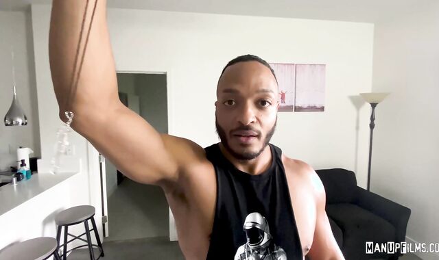 ManUpFilms: Homosexual Johnny Hill gets a whirr out of rock rock hard tucking