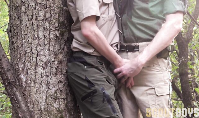 ScoutBoys: Ginger DILF Scout Ian has a thing for rough tearing up