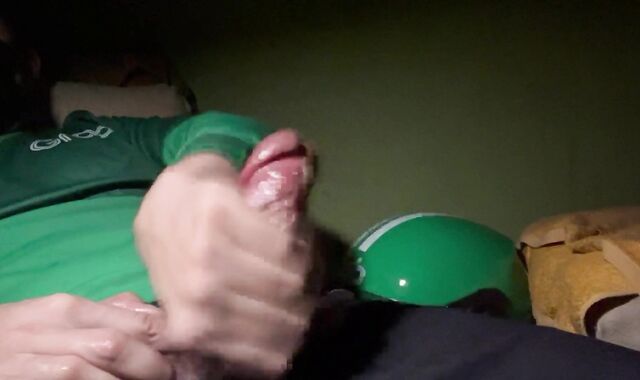 Delivery chap wank off After Work All Day.