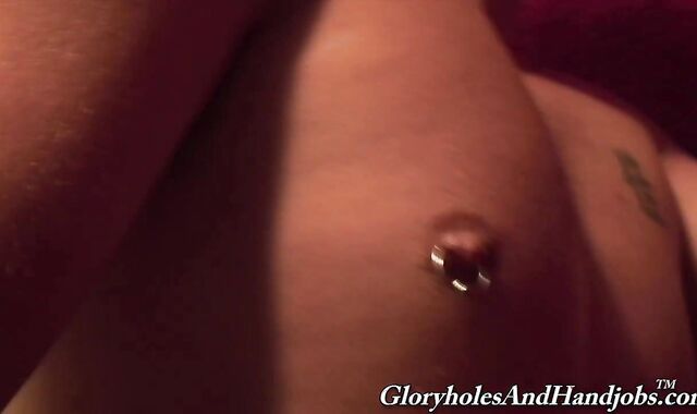 GloryholeAndHandjobs - Thick dark-hued stud pipe Luke nutted
