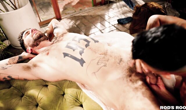 Rodsroom: Luke Truong tongue kissing sequence