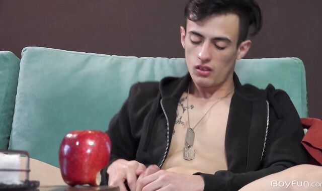 BoyFun - Latino Sly Conan in the underwear jizm-shot indoor