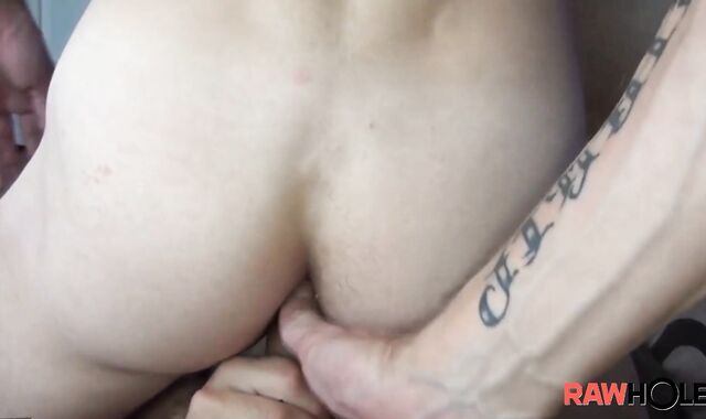 Rawhole: Unshaved throating large sack of babymakers