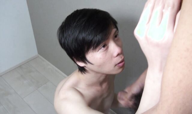 GayAsianNetwork - Solo dirty youngster in shorts jizzed
