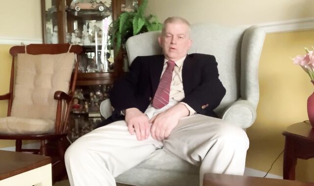 66 Yr older Bday dude Jacking