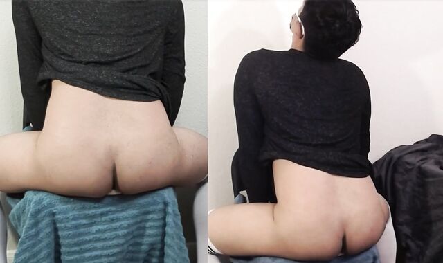 Cross-Dressing College School Damsel Takes A Break: Solo, Rock-Rock Hard fake trouser snake, Dual Cams, Gape And man gravy.