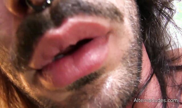 AlternaDudes - Insatiable Viktor masturbating with excellent-sized shag stick