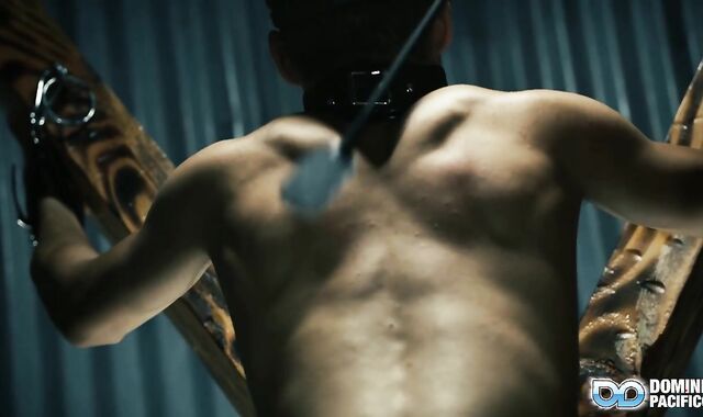 FetishMen - Wet Odin Faps gagging & Brian Bonds in dungeon space space