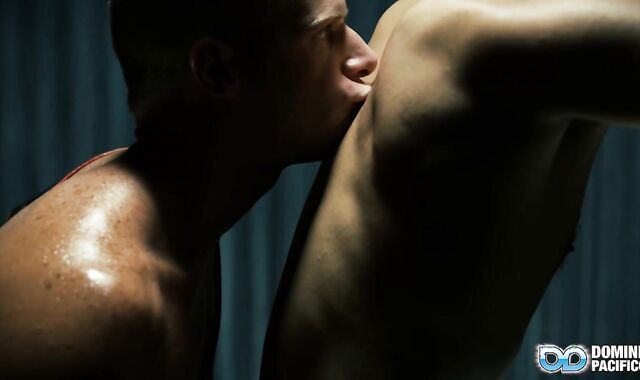 FetishMen - Wet Odin Faps gagging & Brian Bonds in dungeon space space