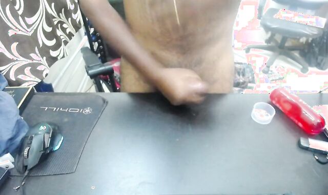 stroking My humongous oral pleasure gusto GOOD-SIZED DARK-HUED SPEAR