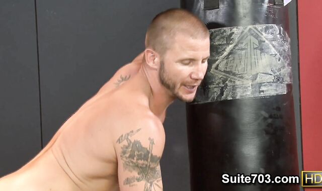 Torrid Jocks Supah-Adorable Weenies: Tight and muscular Brenn Wyson rump smashed