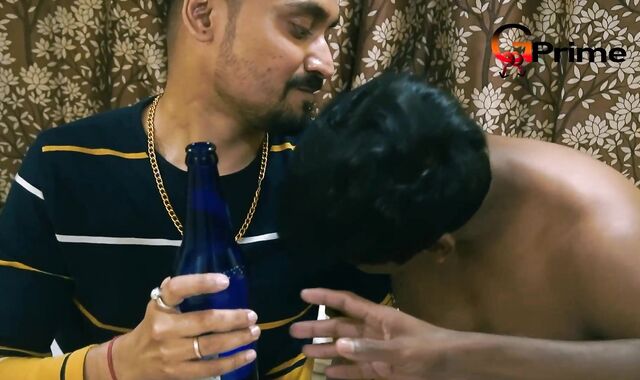 Youthfull Indian fag three way fuck-fest scene