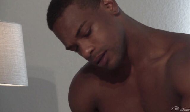 FalconStudios: Rock Firm wedging with latino Devin next to Franco