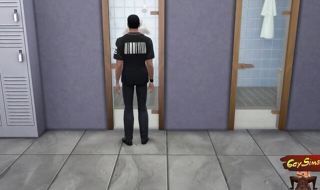 Pervert senior Fit coach Tricked And poked A jaw-dropping twink - WickedWhims