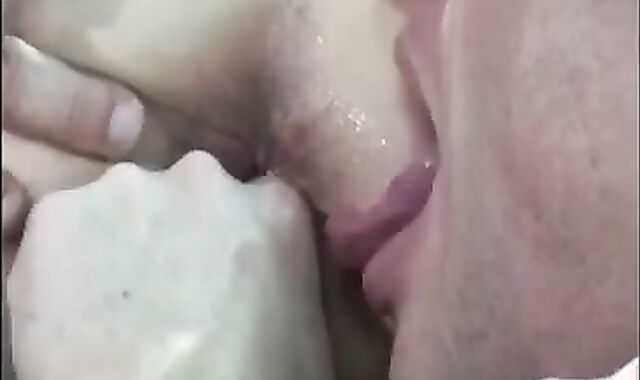 Dangled father bonks nubile naked In Torn wazoo Denim