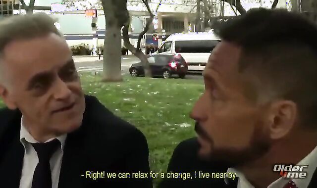 Muscle Dad bonks Parent