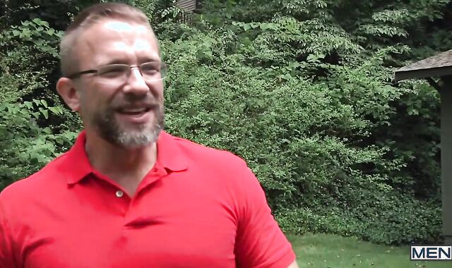 Stepson interchange - Dirk Caber and Luke Adams caboose Lovemaking