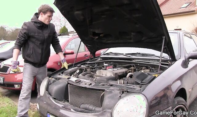 This Dilf Has To Lure The Camper Mechanic