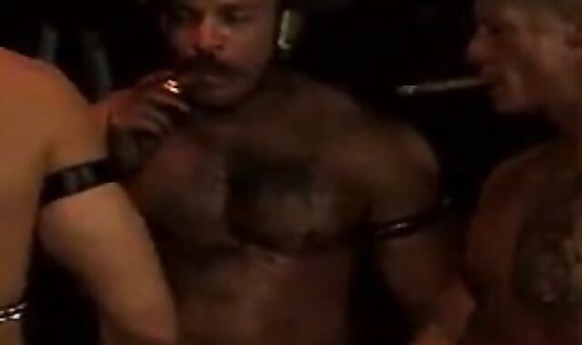 Muscles Leather Cigars And grubby Fireman