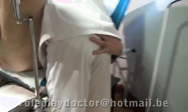 Fetish Patient In Glossy Nylon Rain Wear