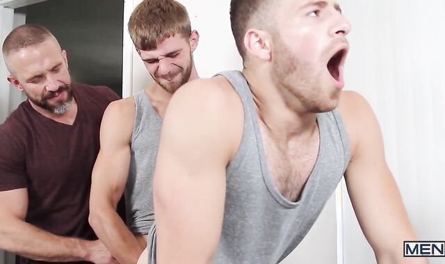 Stepdick - Dirk Caber and Dalton Briggs anal invasion Bang-Out