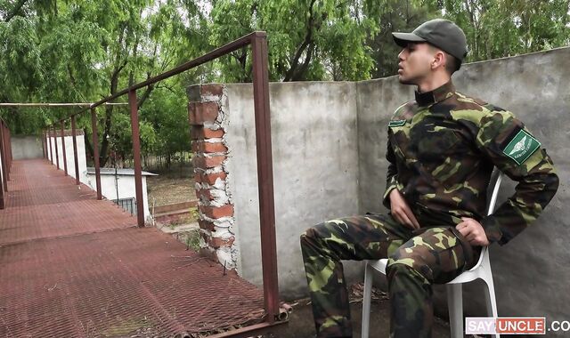 MilitaryDick - Hook-Up scene and military stud