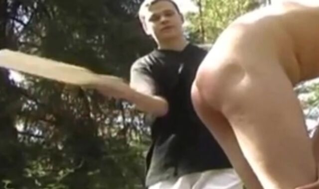 In The Woods drubbing twink And boned