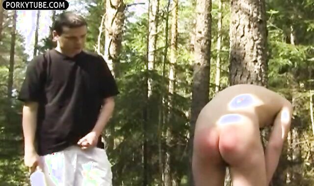In The Woods drubbing twink And boned