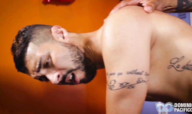 FetishMen - Jock Thomas Lesser rock hard masturbating in a club