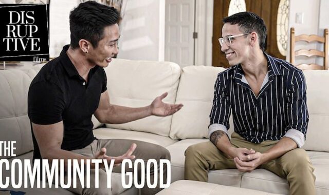 Queer Political Candidate Tears Up Asian Bear - Des Irez, Jkab Ethan Dale - DisruptiveFilms