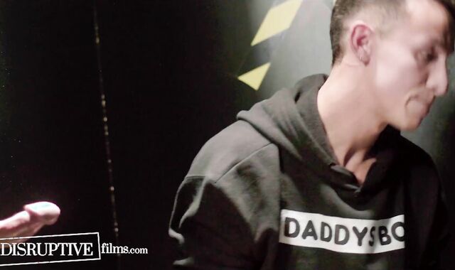 Lovemaking Bar Janitor Finds Surprise When Cleaning Gloryhole - Des Irez, Mason Lear - DisruptiveFilms