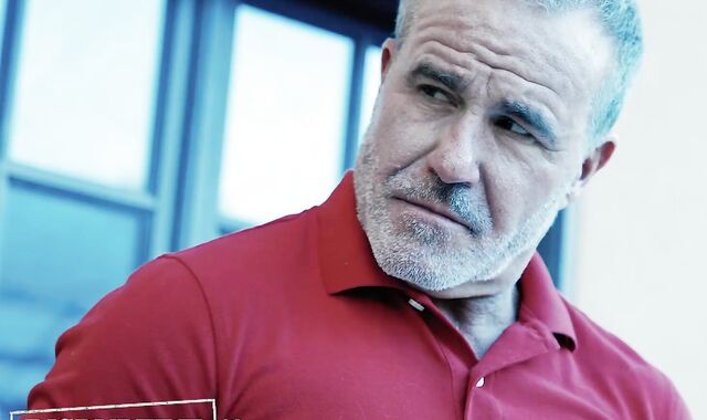 Dale Savage Helps Sonny Get Off When Mitts Are Hurt - DisruptiveFilms