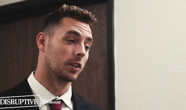 Douchebag Chief Dominates Enslaved Employee At Work - Carter Woods, Masyn Thorne