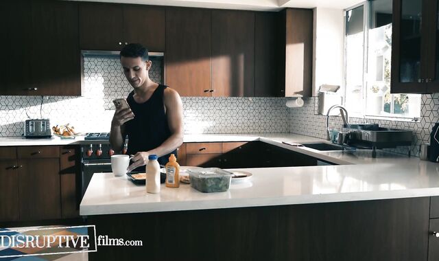 DisruptiveFilms - Supah-Scorching Latino Firm-Ons Down Creepy Landlord Brandon Anderson