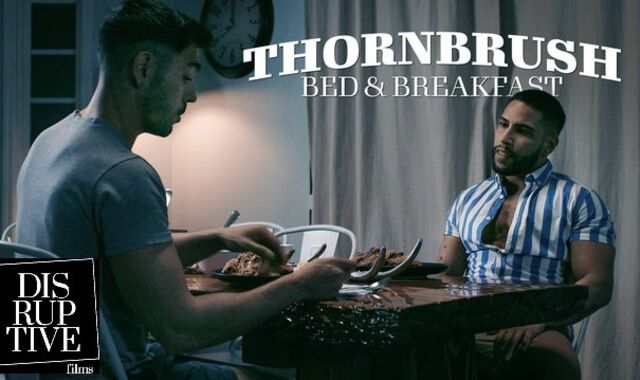 Abnormal Bed and Breakfast Owner Creeps On and Porks Stranded Jock - Nico Coopa, Brock Banks