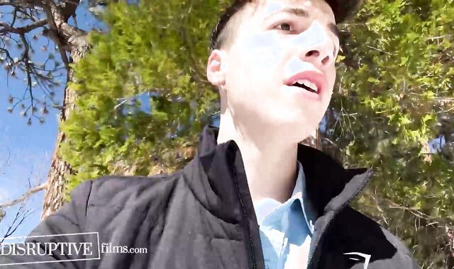 Bound Up Twunk Lets Go and Submits To Super-Naughty Fellow - Adam Ramzi, Troye Jacobs - DisruptiveFilms