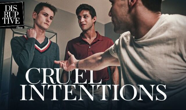 Stepbrothers Compete For New Neighbor's Cherry Ending in Taboo three Way - DisruptiveFilms