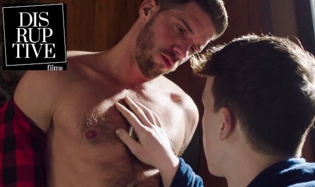 Warm Lumberjack Gives Curious Twink His Very First-Ever Time Bottom - Troye Jacobs, Ty Roderick - Disruptive