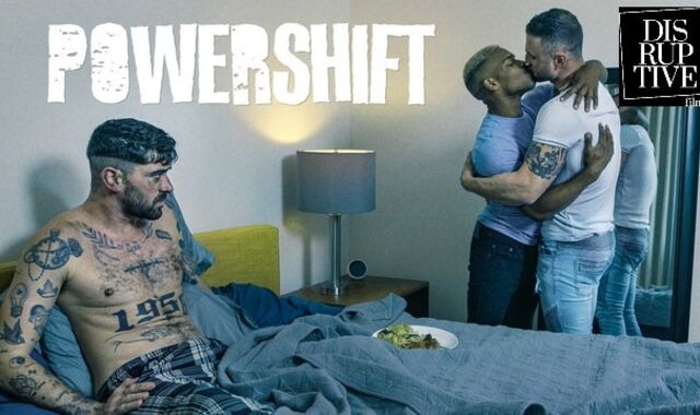 Boss Watches His Supah-Molten Assistants Tease And Screw In Front Of Him - DisruptiveFilms