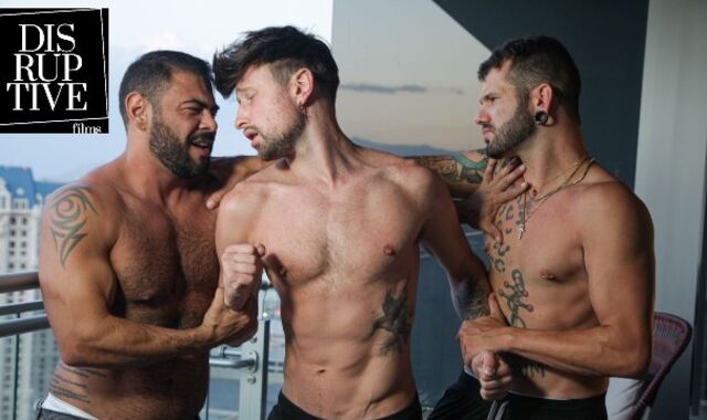 'Who Tears Up Me Roughest?' Bottom Boy's Lovers Fight For His Bootie - DisruptiveFilms