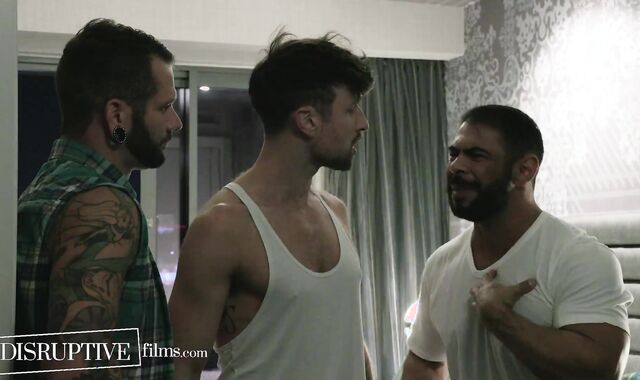 'Who Tears Up Me Roughest?' Bottom Boy's Lovers Fight For His Bootie - DisruptiveFilms