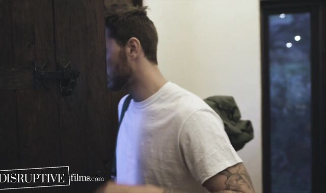 Bankrupt Maniac Deepthroats & Pummels Stepbrother For Place To Stay - DisruptiveFilms