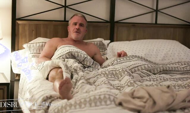 DisruptiveFilms - Virgin Twink Shares The Bed With Elderly Buddy Of The Family