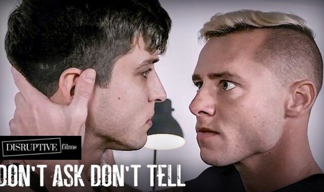 DisruptiveFilms - Army Jock Gives Bunkmate His First-Ever-Ever Homosexual Experience