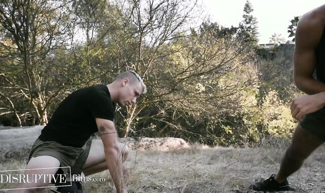 DisruptiveFilms - Army Jock Gives Bunkmate His First-Ever-Ever Homosexual Experience