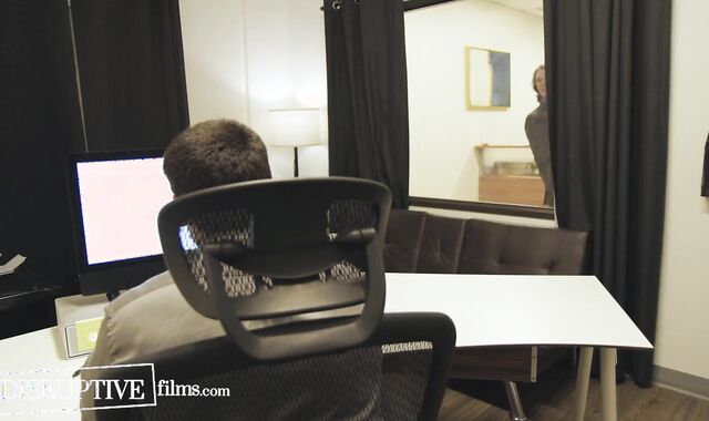 Clumsy Hunk Finally Tears Up Chief At Work - The Office Gay Parody - Disruptive